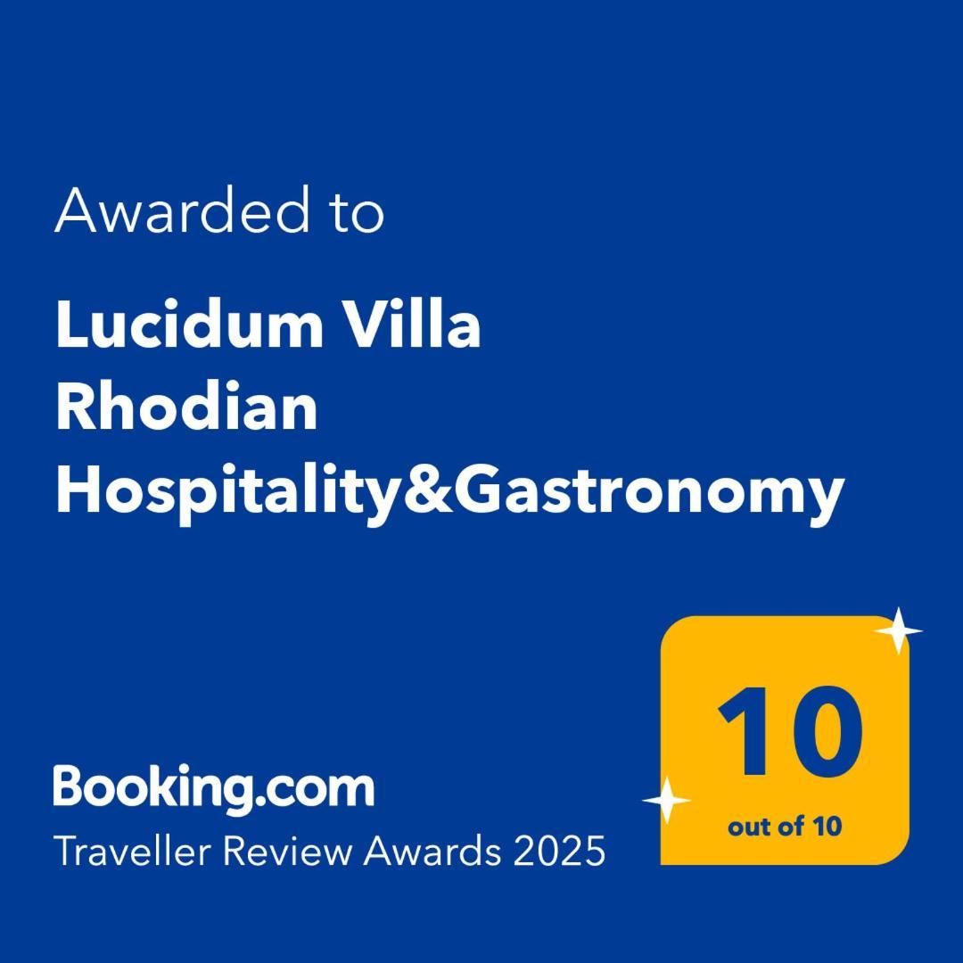 Lucidum Villa Rhodes Faliraki Exterior foto